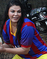 Rakhi Sawant and Brazilian singer Carlyta Mouhini