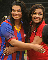 Rakhi Sawant and Brazilian singer Carlyta Mouhini