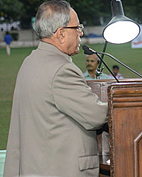 Rashtrapati Bhavan Football Tournament (RBFT) at Dr. Rajendra Prasad Sarvodaya Vidyalaya, President's Estate