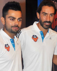 Virat Kohli, Robert Pires and Varun Dhawan