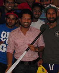 Sachin Tendulkar and Sardara Singh