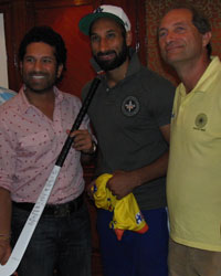 Sachin Tendulkar and Sardara Singh