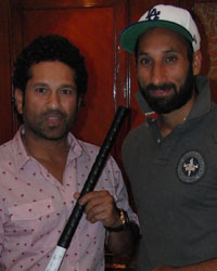 Sachin Tendulkar and Sardara Singh