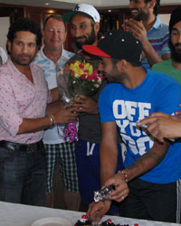 Sachin Tendulkar and Sardara Singh