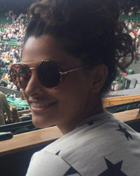 Saiyami Kher at Wimbledon