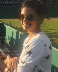 Saiyami Kher at Wimbledon