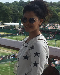 Saiyami Kher at Wimbledon