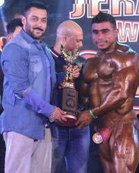 Salman Khan with the athlete