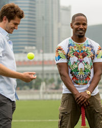 Andrew Garfield and Jamie Foxx