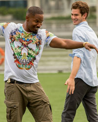 Andrew Garfield and Jamie Foxx