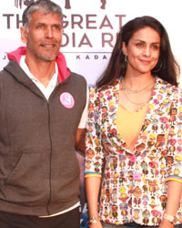 Milind Soman and Gul Panag