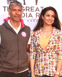 Milind Soman and Gul Panag