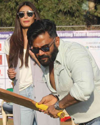 Sunil Shetty and Athiya Shetty