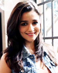 Alia Bhatt at Alia Bhatt on The Sets Vogue BFFs