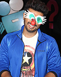 Arjun Kapoor at Arjun Kapoor On The Sets of Captain Tiao