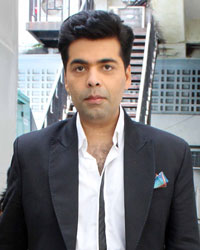 Karan Johar at Bobby Jasoos on The Sets of Jhalak Dikhhla Jaa 7