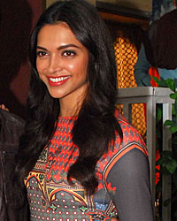 Deepika Padukone at Finding Fanny on the sets of Yeh Hai Mohabbatein