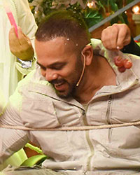 Ali Asgar, Krishna Abhishek, Rohit Shetty and Rithvik Dhanjani Ali Asgar, Krishna Abhishek, Rohit Shetty and Rithvik Dhanjani