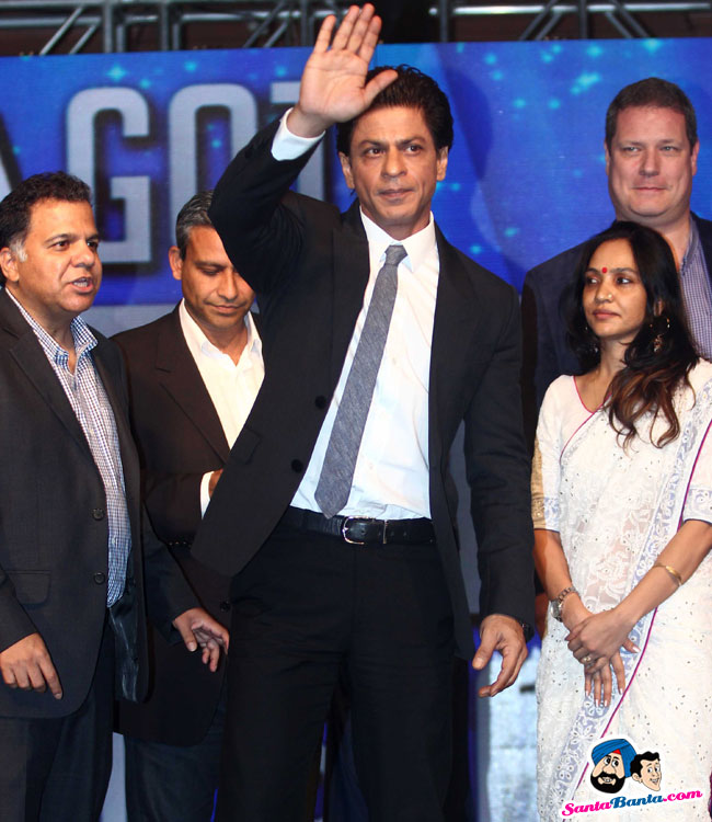 Shah Rukh Khan during the announcement of Colors' new show 'Got Talent World Stage Live'