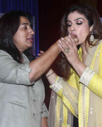 Anu Ranjan and Raveena Tandon