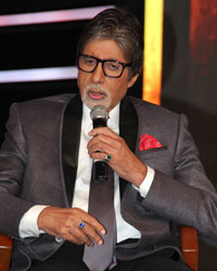Amitabh Bachchan at KBC Gets Its First Maha Crorepati
