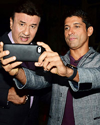 Anu Malik and Farhan Akhtar Anu Malik and Farhan Akhtar