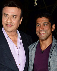 Anu Malik and Farhan Akhtar Anu Malik and Farhan Akhtar