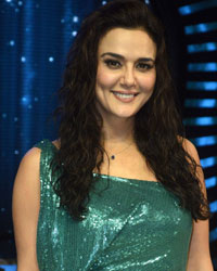 Preity Zinta at On Location Shoot of Nach Baliye