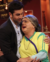 Ranbir on the Sets of CNWK