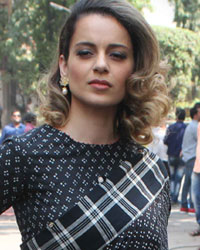 Kangana Ranaut at Rangoon Promotion on The Voice of India