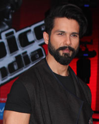 Shahid Kapoor at Rangoon Promotion on The Voice of India