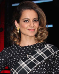 Kangana Ranaut at Rangoon Promotion on The Voice of India