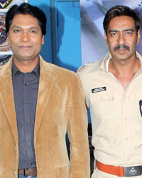 Aditya Srivastava, Ajay Devgn and Daya Shetty Aditya Srivastava, Ajay Devgn and Daya Shetty