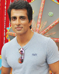 Sonu Sood at Sonu Sood on the Sets of EKLKBK