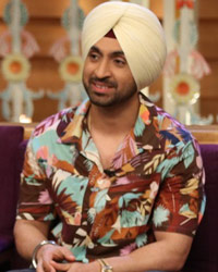 Diljit Dosanjh at Super Singh Promotion on TKSS