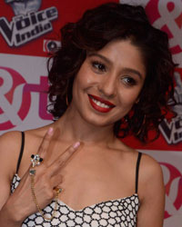 Sunidhi Chauhan at The Voice India Show Launch