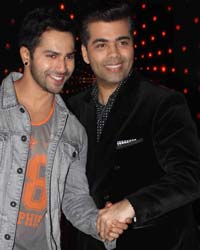 Varun Dhawan and Karan Johar