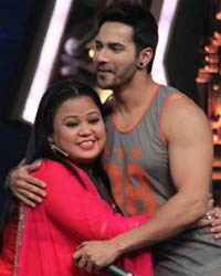 Bharti Singh and Varun Dhawan