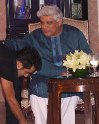 Launch of Tata Skys poetic literature-based interactive service Actve Javed Akhtar