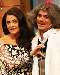 Aishwarya Rai Bachchan and Sunil Grover