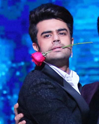 Manish Paul and Karan Johar