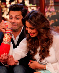 Upasana Singh, Karan Singh Grover and Bipasha Basu