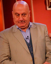 Anupam Kher and Ali Asgar