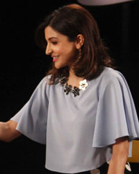 Host Sadhil Kapoor and Anushka Sharma