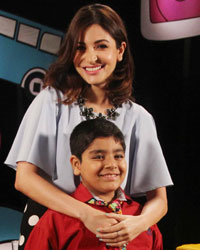 Anushka Sharma and host Sadhil Kapoor