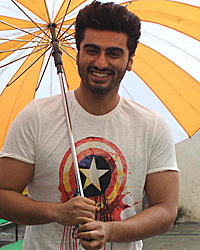 Arjun Kapoor on the set of Disneys Chat Show Captain Tiao