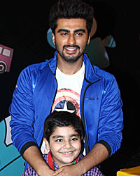 Child actor Sadhil Kapoor and Arjun Kapoor