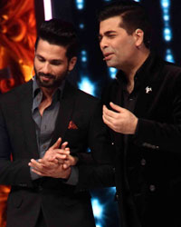 Shahid Kapoor and KAran Johar