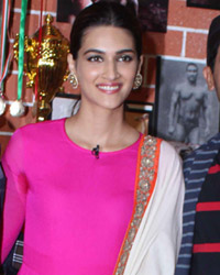 Ayushmann Khurrana, Kriti Sanon and Rajkummar Rao