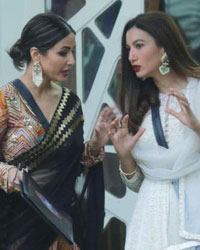 Hina Khan and Gauhar